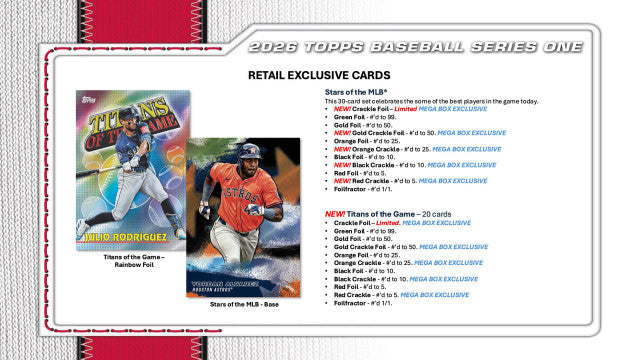 2026 Topps Series 1 Baseball Hanger Box