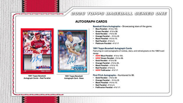 2026 Topps Series 1 Baseball Hanger Box