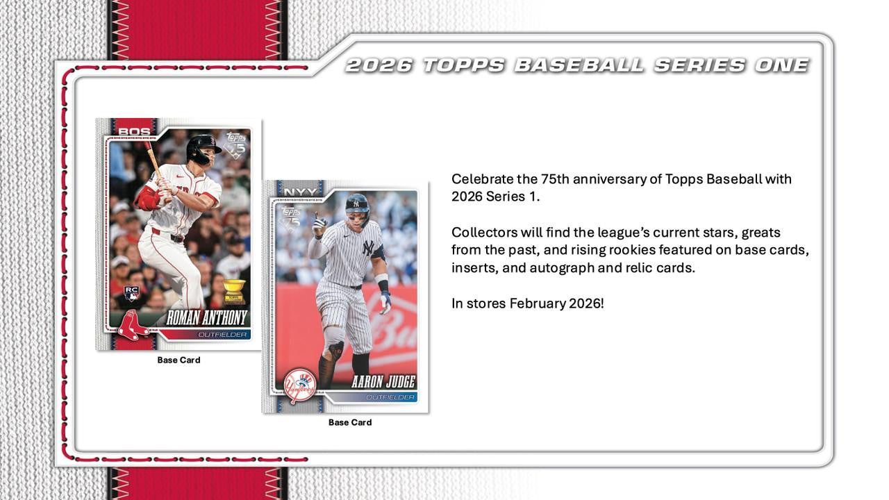 2026 Topps Series 1 Baseball Value Fat Pack
