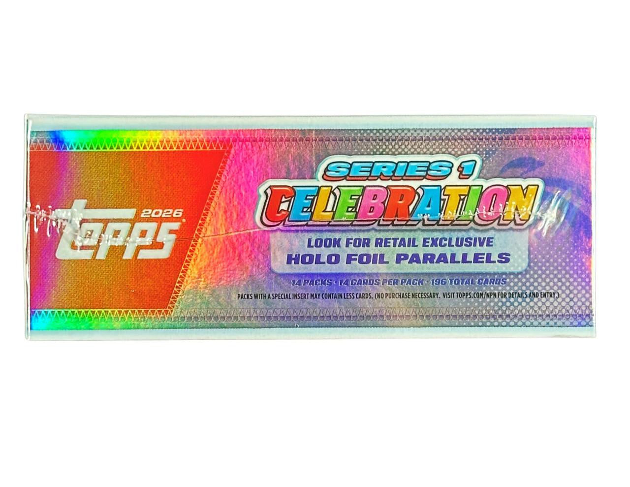 2026 Topps Series 1 Baseball Celebration Mega Box