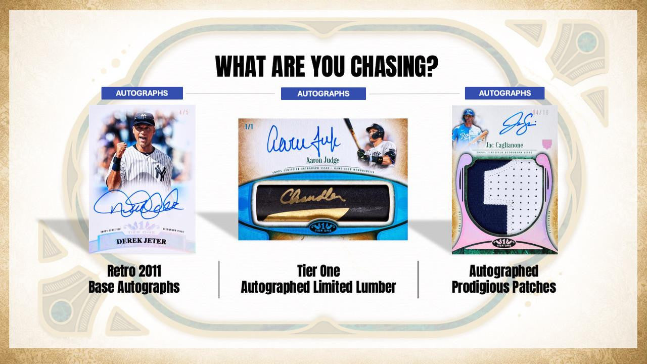 2026 Topps Tier One Baseball Hobby Box