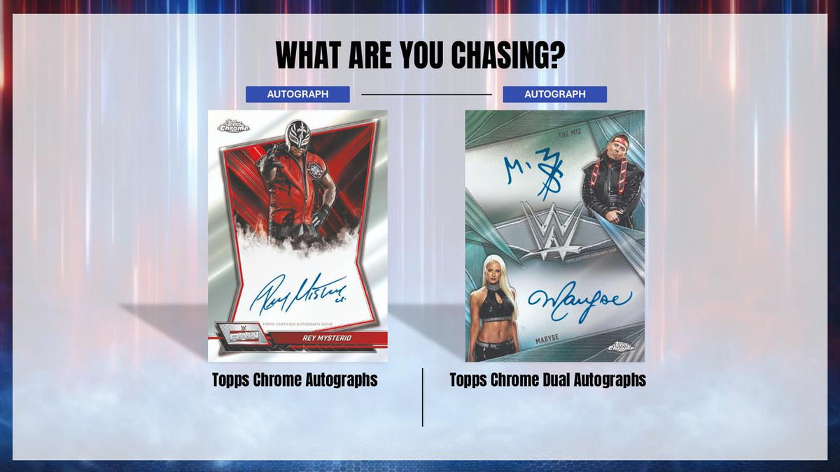 2026 Topps Chrome WWE Wrestling Mega Box
