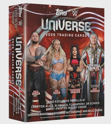 2026 Topps WWE Universe Wrestling Mega Box