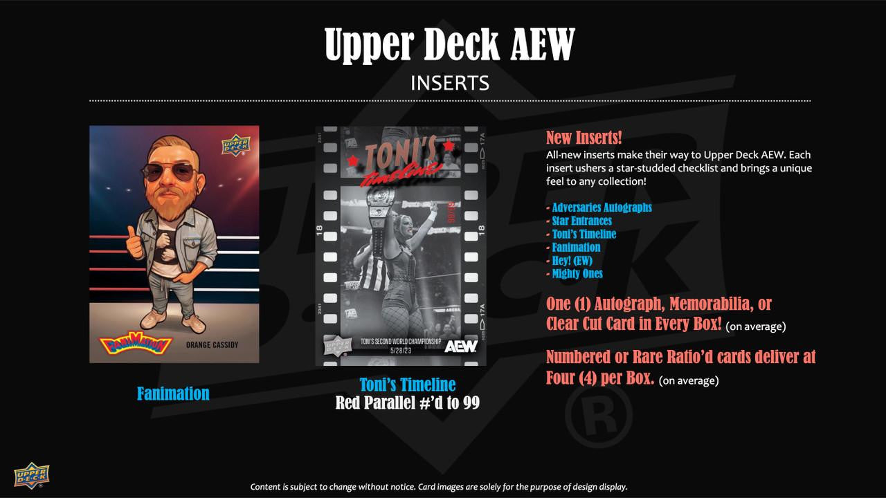 2026 Upper Deck AEW All Elite Wrestling Hobby Box