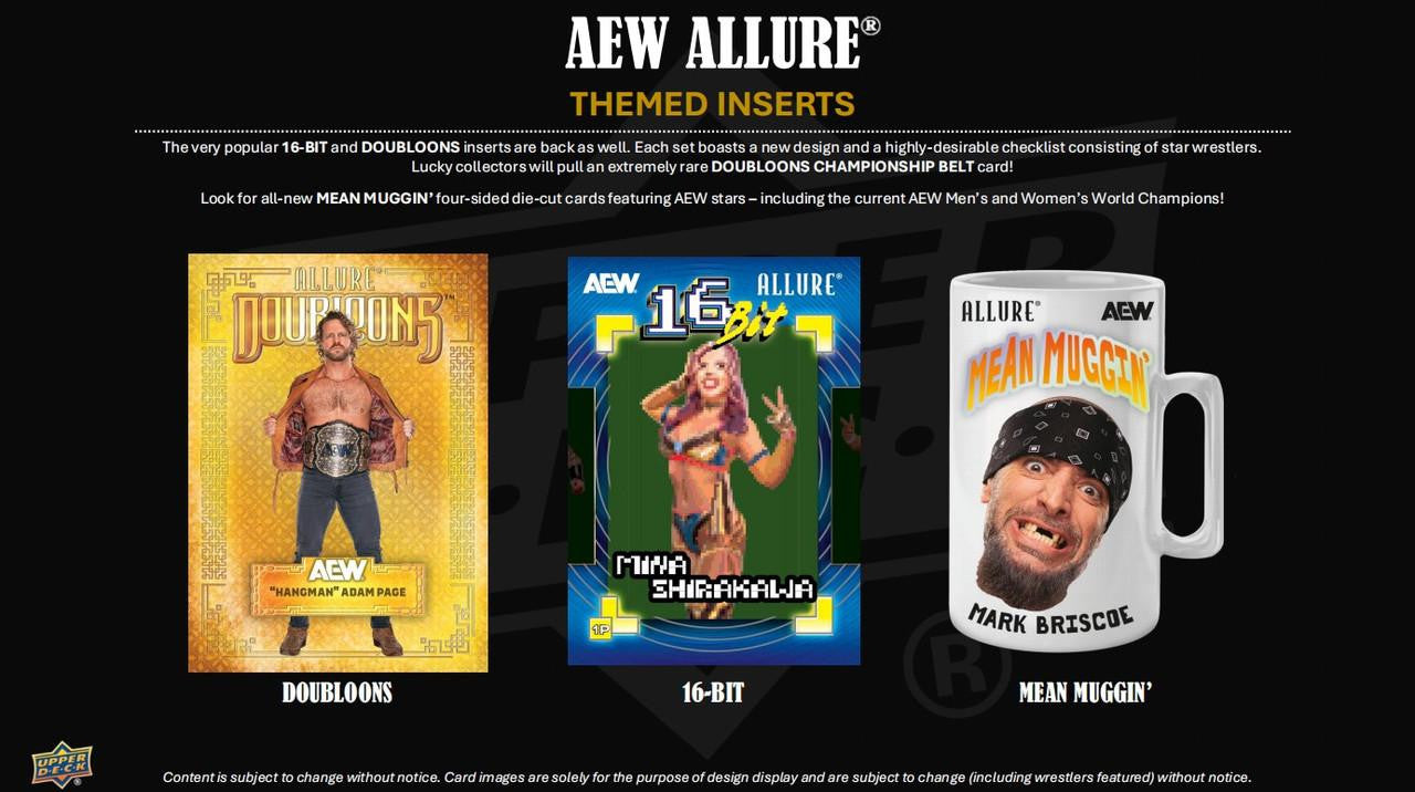 2026 Upper Deck AEW Allure Wrestling Hobby Box