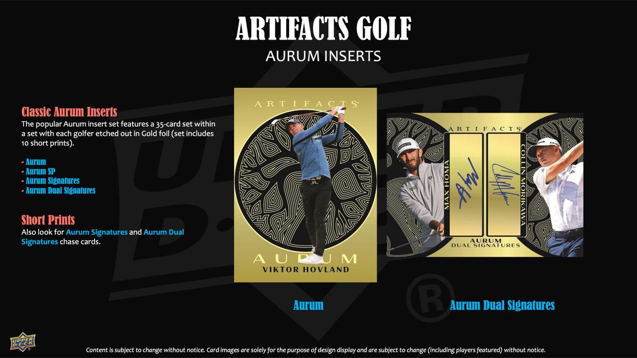2026 Upper Deck Artifacts Golf Hobby Box