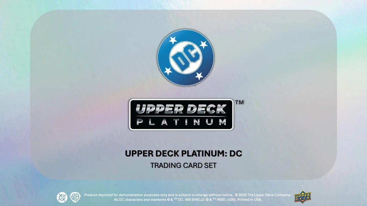 2026 Upper Deck Platinum DC Trading Cards Hobby Box
