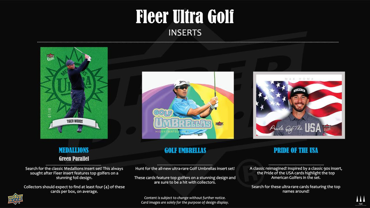 2026 Upper Deck Fleer Ultra Golf Hobby Box