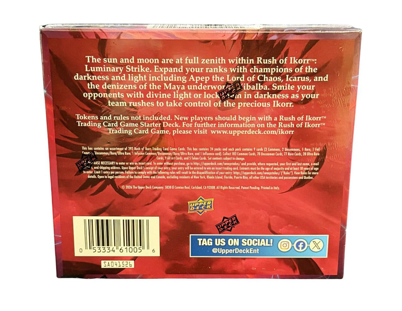 Rush of Ikorr: Luminary Strike Act 1 Part 3 Booster Box
