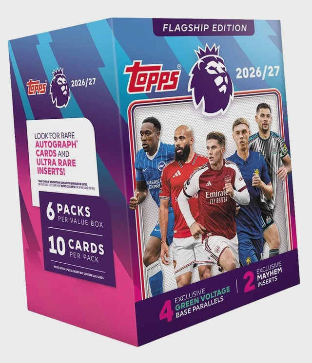 2026-27 Topps English Premier League EPL Soccer Blaster Box