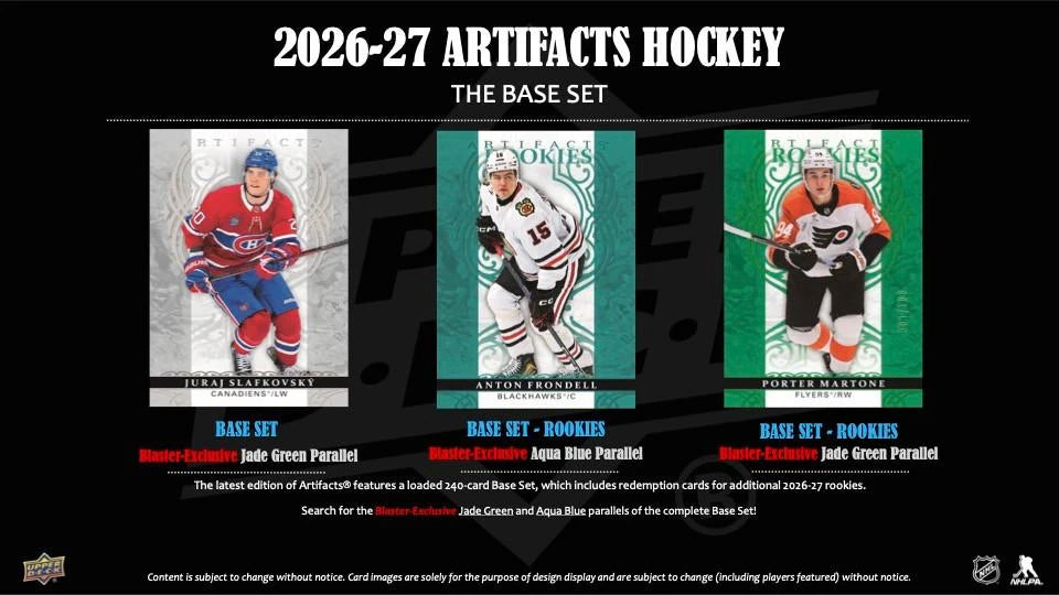 2026-27 Upper Deck Artifacts Hockey Blaster Box