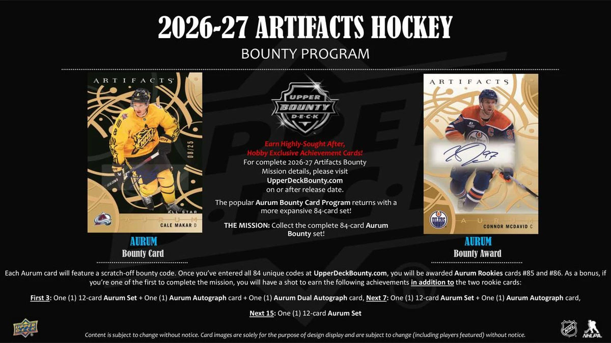 2026-27 Upper Deck Artifacts Hockey Hobby Box
