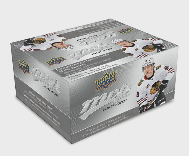 2026-27 Upper Deck MVP Hockey Retail Box