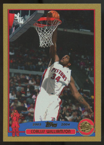 2003-04 Topps Corliss Williamson Gold /99 #203
