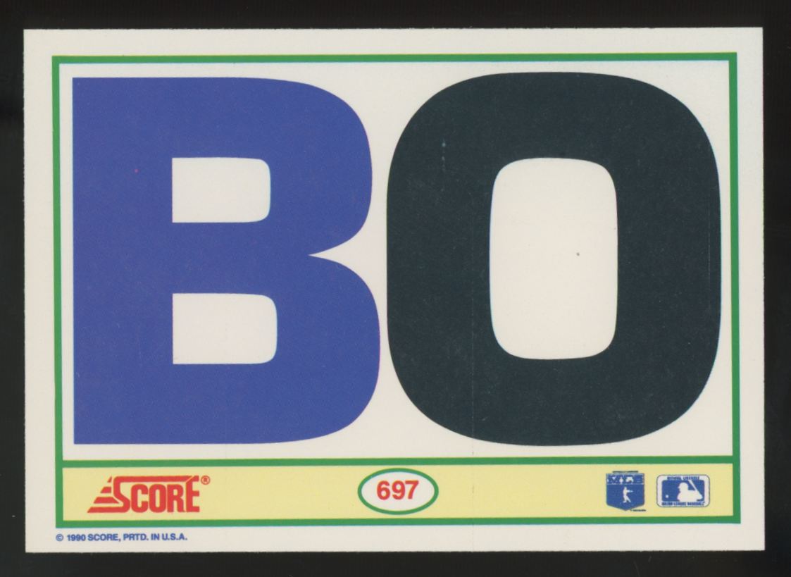 1990 Score Bo Jackson #697