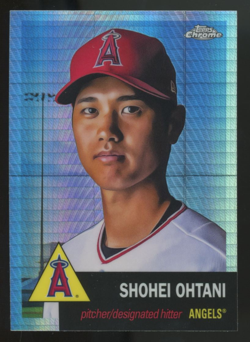 2022 Topps Chrome Platinum Anniversary Shohei Ohtani Prism Refractor #1