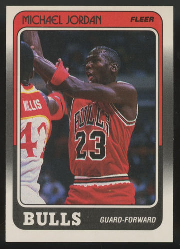 1988-89 Fleer Michael Jordan #17 EX/MT-NM "A"