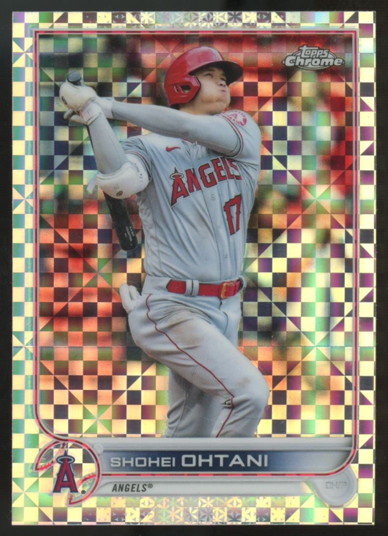 2022 Topps Chrome Shohei Ohtani X-Fractor #1