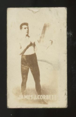 1948 Topps Magic James J. Corbett Boxing Champions #3 Good