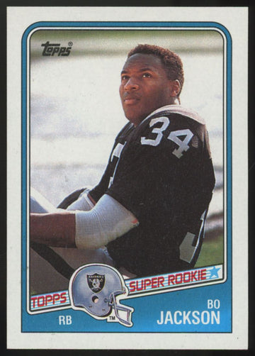 1988 Topps Bo Jackson RC #327 NM-MT