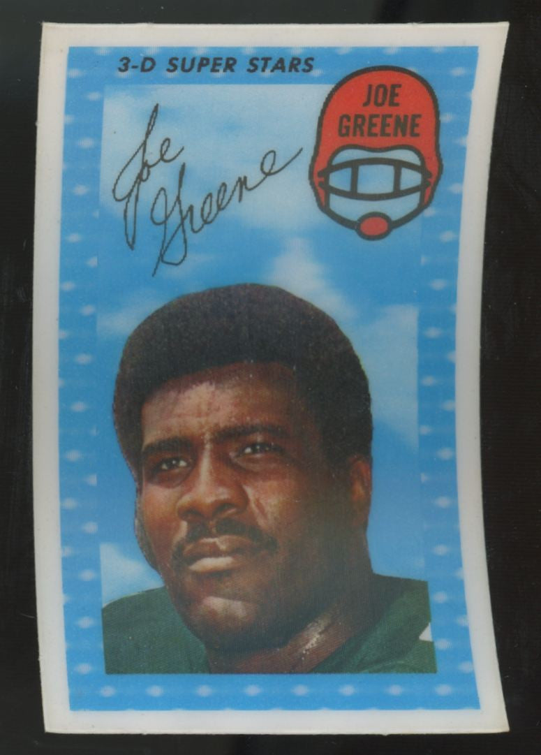 1971 Kellogg's Joe Greene RC 3-D Super Stars #15 EX+