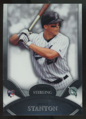 2010 Bowman Sterling Giancarlo Mike Stanton RC #17