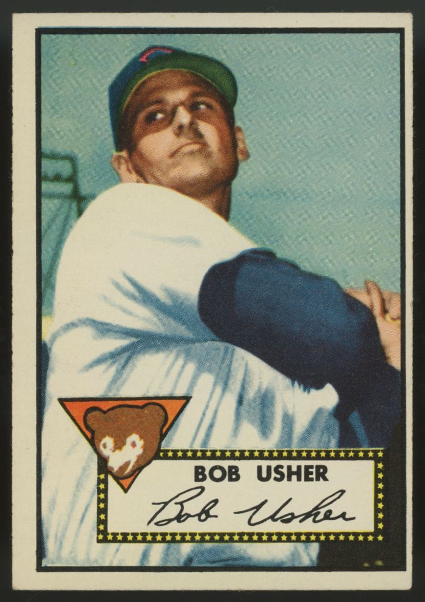 1952 Topps Bob Usher #157 EX