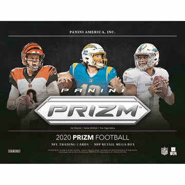 2020 Panini Prizm Football Mega Box (40 Total Cards)