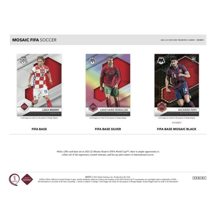 2022 Panini Mosaic Road to the World Cup Soccer Hobby Case (12)