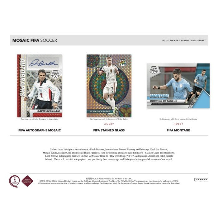 2022 Panini Mosaic Road to the World Cup Soccer Hobby Case (12)