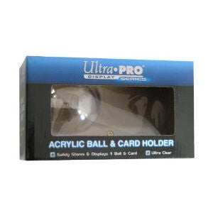 Ultra Pro Acrylic Baseball & Card Holder