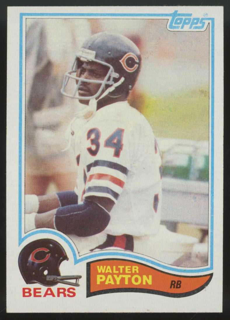 1982 Topps Walter Payton #302 NM