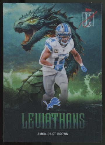 2025 Topps Signature Class Amon-Ra St. Brown Leviathans SSP #L-4