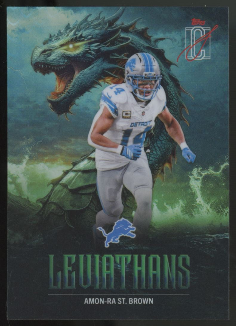2025 Topps Signature Class Amon-Ra St. Brown Leviathans SSP #L-4