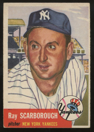 1953 Topps Ray Scarborough #213 F/G