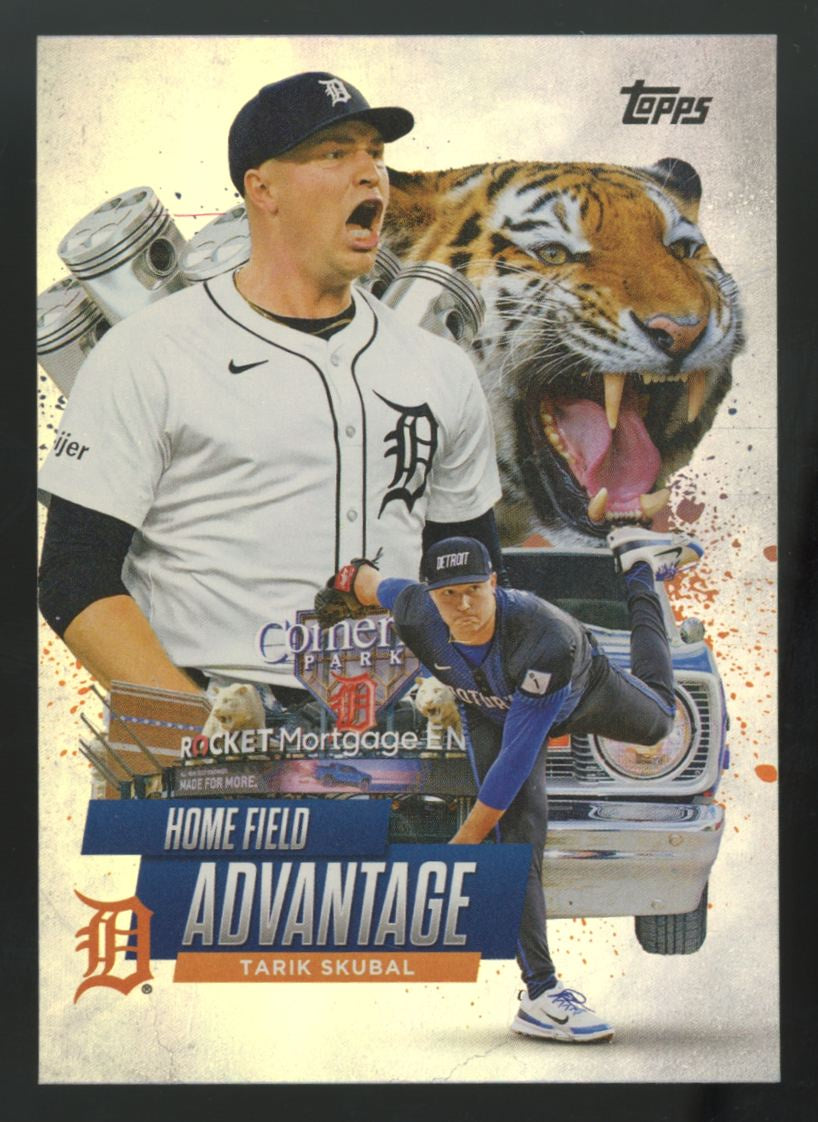 2025 Topps Update Tarik Skubal Home Field Advantage #HA-46