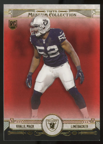 2014 Museum Collection Khalil Mack RC Red /50 #37