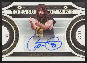 2024 National Treasures WWE Cactus Jack Treasures Of WWE Auto /31 #TS-CJK