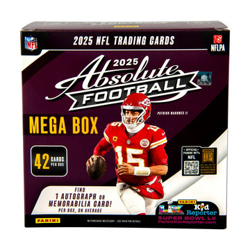 2025 Panini Absolute Football Retail Mega Box
