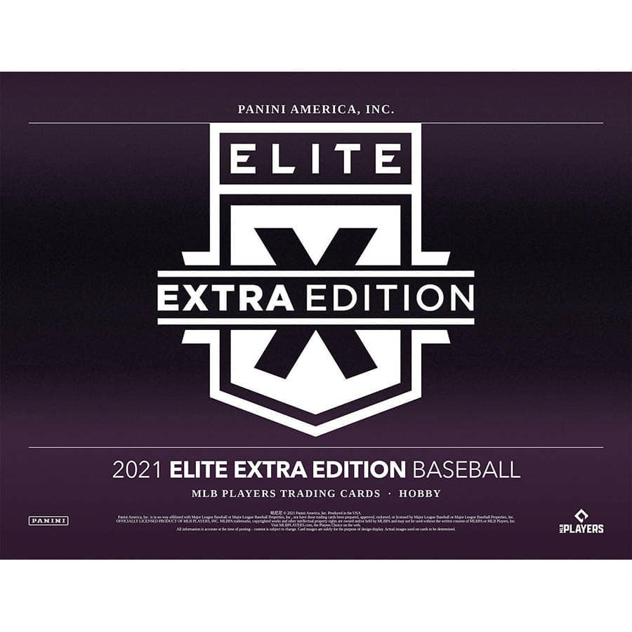2021 Panini Elite Extra Edition Baseball Hobby Box