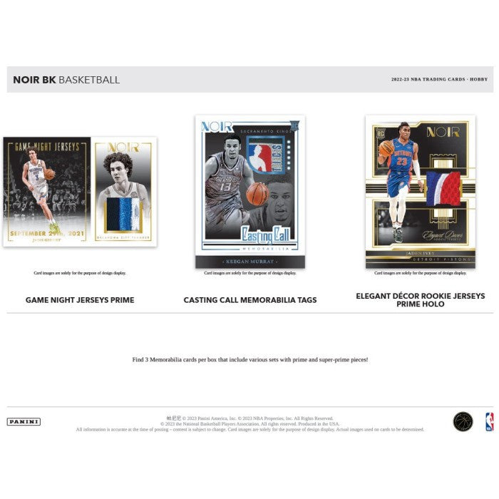 2022/23 Panini Noir Basketball Hobby Case (4)