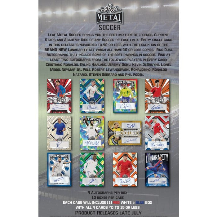 2022 Leaf Metal Soccer Hobby Box