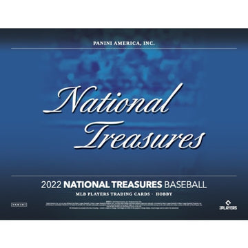 2022 Panini National Treasures Baseball Hobby Case