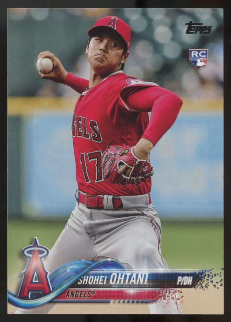 2018 Topps Update Shohei Ohtani RC #US1 "D"