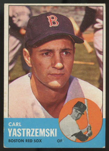 1963 Topps Carl Yastrzemski #115 VG/EX "A"