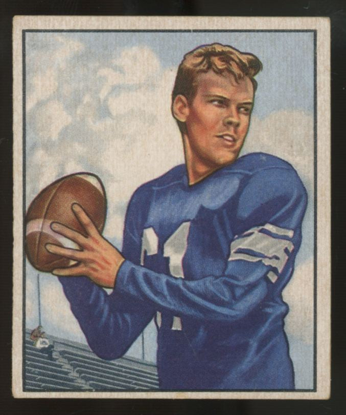 1950 Bowman George Ratterman #121 EX