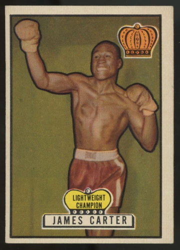 1951 Topps Ringside James Carter #15 VG/EX