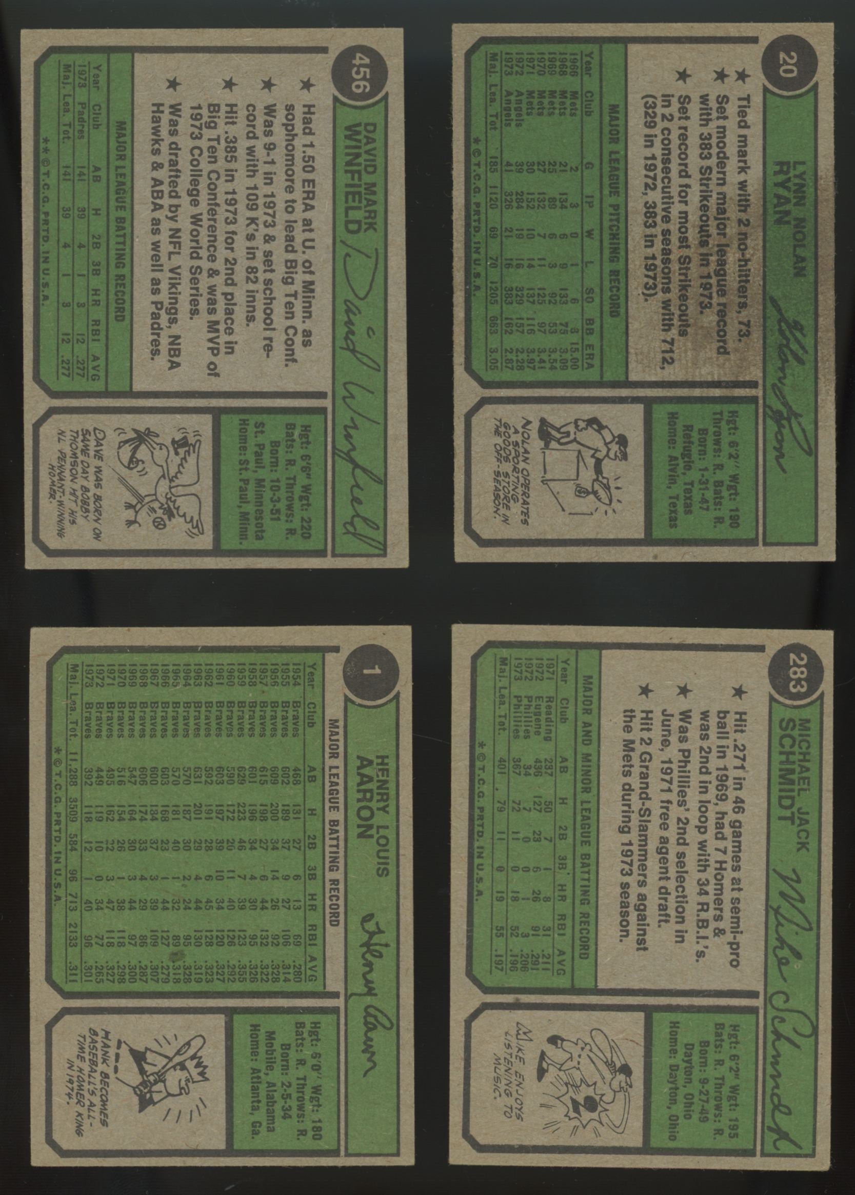 1974 Topps Baseball Complete Set (660) EX/MT *Read*