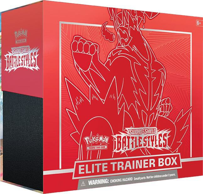 Pokemon: Battle Styles Elite Trainer Box - Single Strike Urshifu (Red)