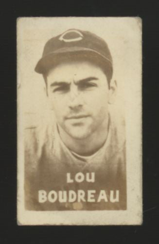1948 Topps Magic Lou Boudreau Baseball Hall Of Fame #1 VG